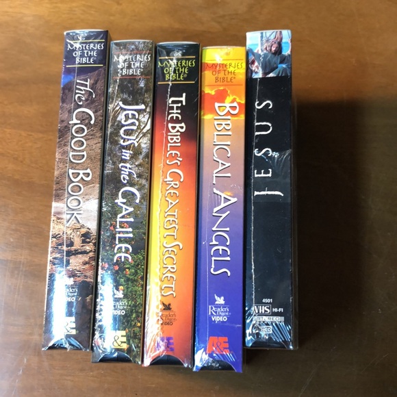 5 New Factory Sealed VHS Tapes. Readers Digest Mysteries of the Bible 1999 - Picture 4 of 4
